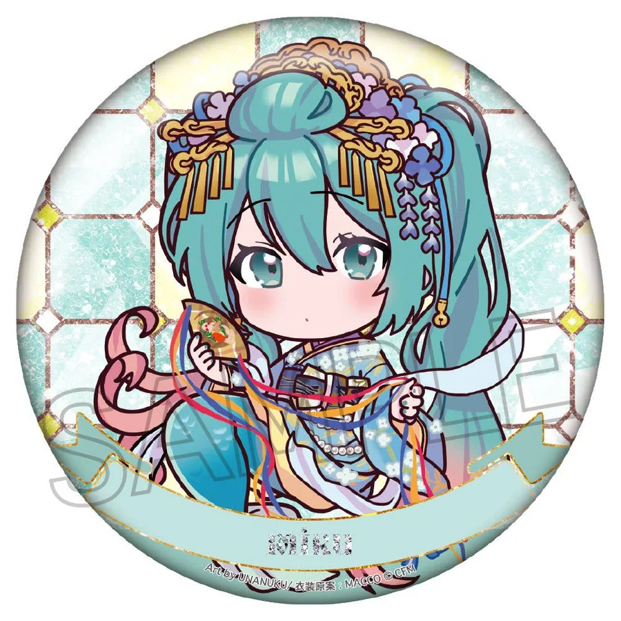 Hatsune Miku: Hyakki Yakou Rei-En Sparkling Can Badge - 1 Unidade
